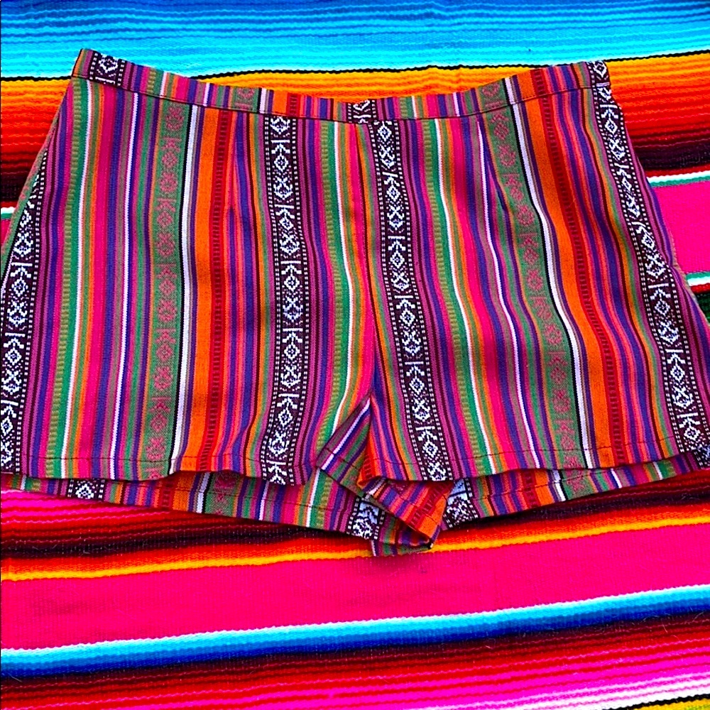 Forever 21 Boho Tribal Shorts